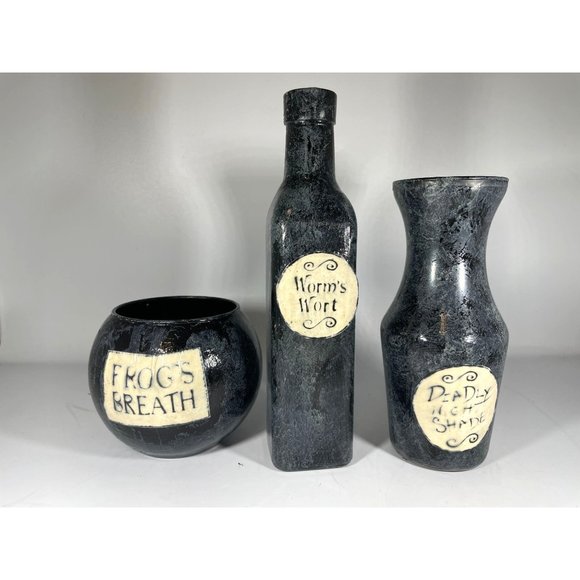 handmade Other - Disney NBC potion jars handmade decor halloween OOAK set of 3